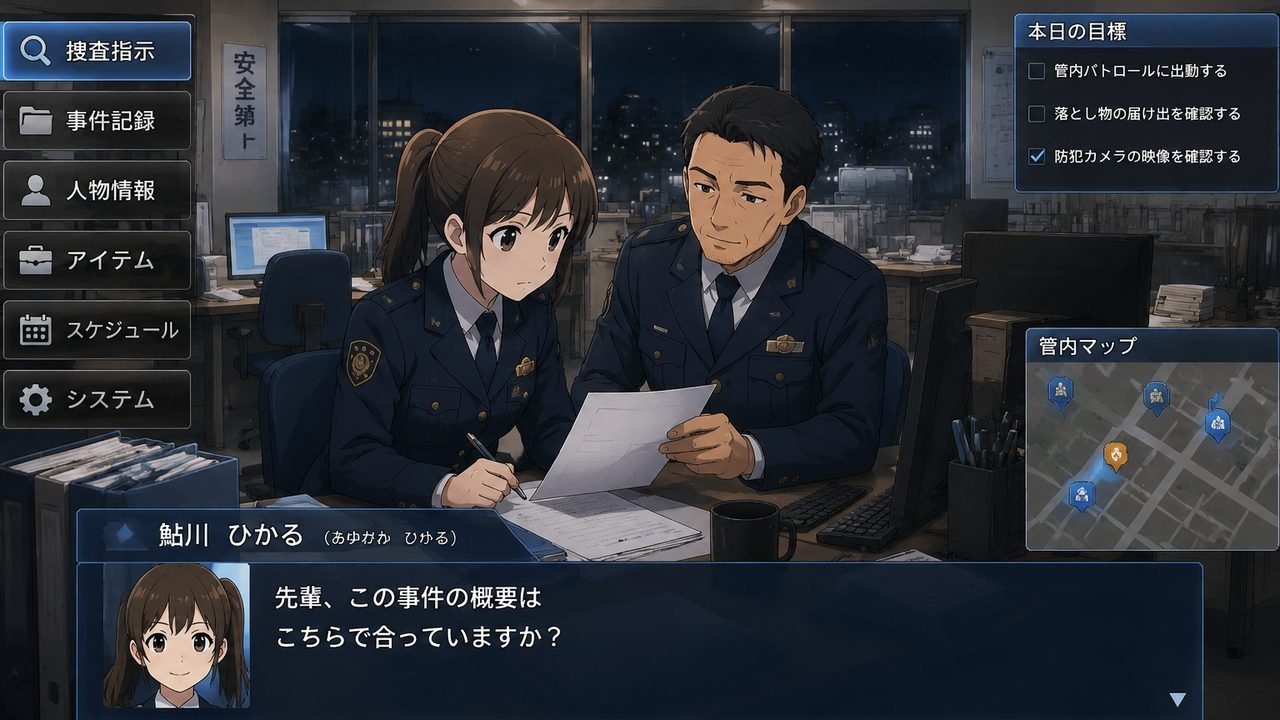极道无赖EX 女警鮎川光 实机画面 实机截图 2